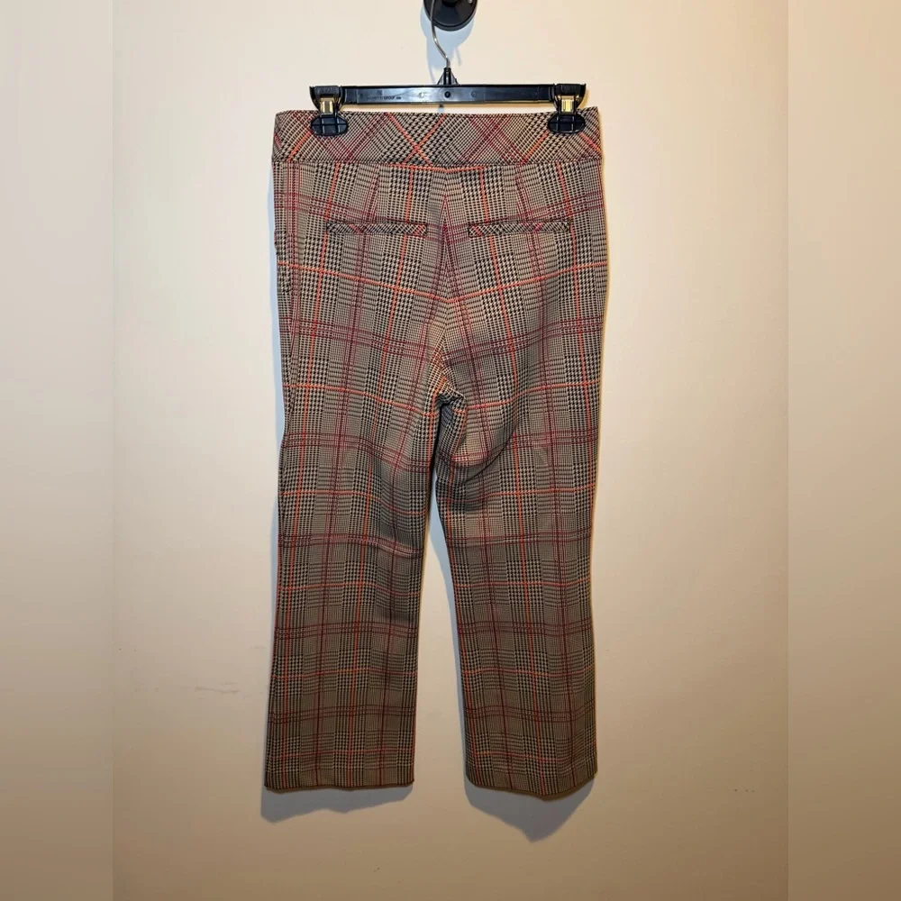 SPANX Red and‎ Black Plaid Trousers